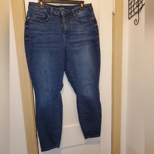 Judy Blue skinny jeans. 16W